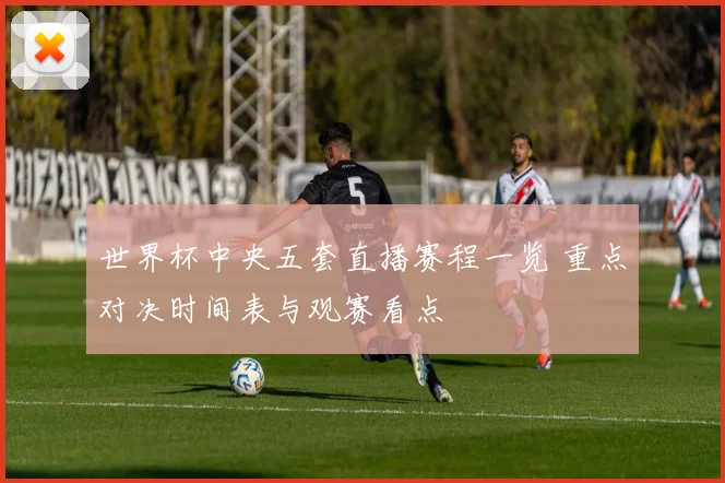 世界杯中央五套直播赛程一览 重点对决时间表与观赛看点
