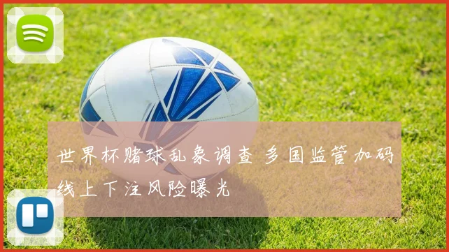 世界杯赌球乱象调查 多国监管加码线上下注风险曝光